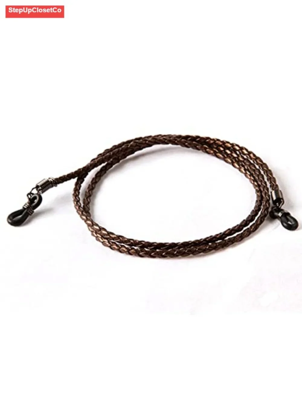 Genuine Leather Eyeglass Cord 27 Inches Handmade USA